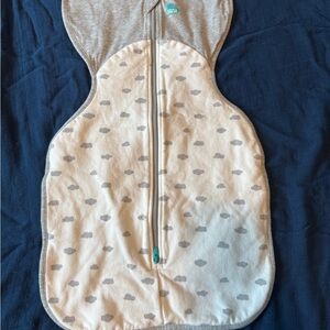 Love to Dream Gray and White Swaddle